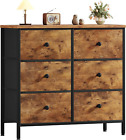 Boluo Small Dresser For Bedroom With 6 Drawer, Kids Dressers & Chests Of Drawers