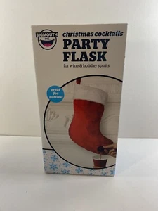 BIGmouth Gag Christmas Cocktails Stocking Party Flask Dispenser New In Box - Picture 1 of 5