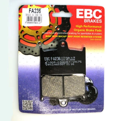 TRIUMPH Sprint ST 1050 2005-10 Front Disc Brake Pads EBC FA236 - Imagem 1 de 2