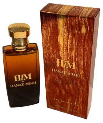 Hanae Mori HIM 1.7oz Eau de Parfum Spray Para Hombres Nuevo En Caja RARO Sin Cellos Foto 1 de 3