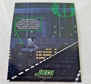Topps 2015 Chrome Perspectives Jedi Training card Force Leap 6 of 10 - Picture 1 of 2