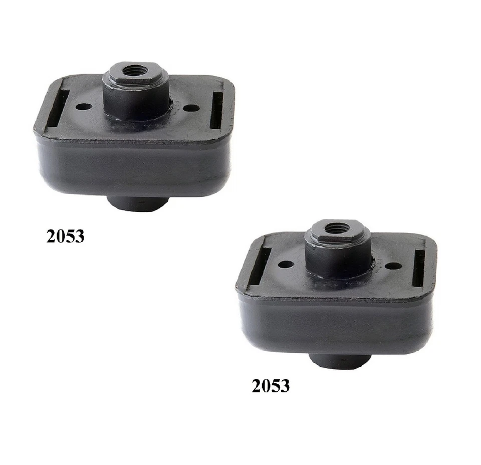 2 PIEZAS MONTAJE MOTOR DELANTERO L & R PARA CHEVROLET FLEETLINE 1950-1951 3,5 L y 3,8 L Foto 1 de 2