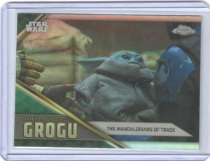 2023 TOPPS CROMO STAR WARS VIAJE DE GROGU JG-10 EL MANDALORIANO DE LA BASURA - Imagen 1 de 1