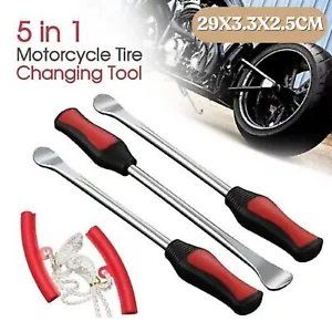 5 in 1 Motorcycle Motorbike Practical Spoon Tire Irons Lever Tyre Changing Tool - Picture 1 of 10