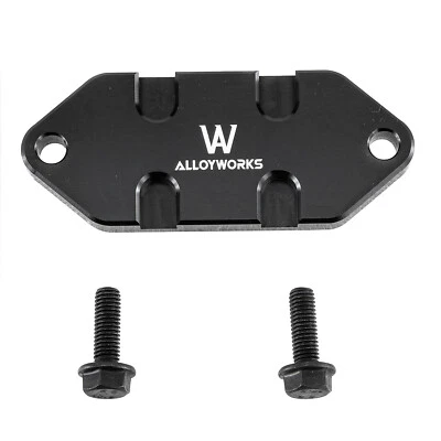 Coolant Block Off Plate Fit 2001-2017 Chevy GMC 6.6L Duramax Diesel Engine — 第 1/4 张图片