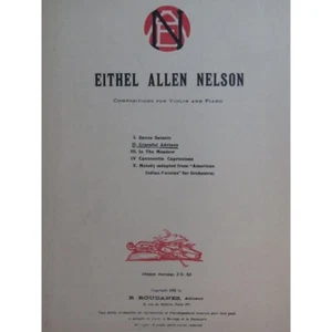 Eithel Allen Nelson Graceful Adriane Piano Violín 1922 - Imagen 1 de 1