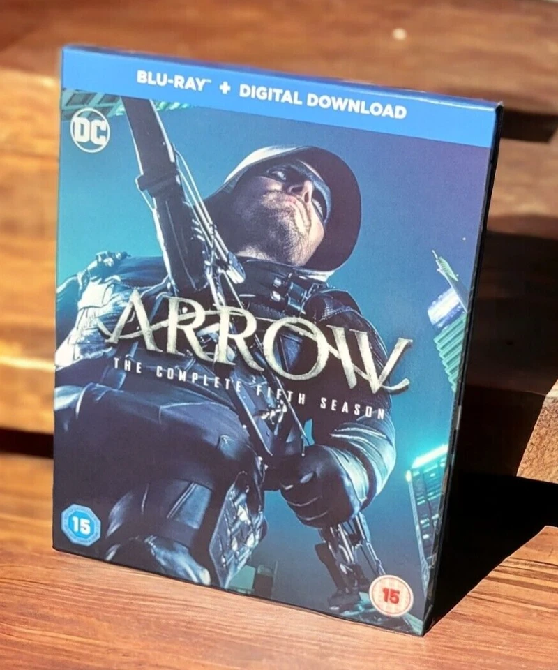 Arrow season 5 blu ray Run time 1184 min approx Brand new foil P&P Free - Image 1 of 2