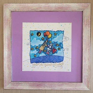 Andrea Agostini  Serigrafia Verso la gioia infinita arte casa arredamento - Imagen 1 de 1