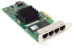 9YD6K DELL I350-T4 QUAD PORT QIGABIT ETHERNET SERVER ADAPTER LOW PROFILE - Afbeelding 1 van 7