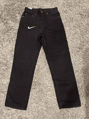 Pantalones de mezclilla Nike vintage años 90 botones mosca bootleg nuevos con etiquetas Attrak 30x30 ENVÍO GRATUITO Foto 1 de 4