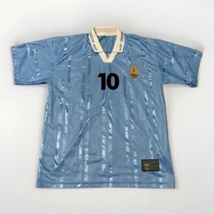 Uruguay 1999 2000 Home Player Issue Shirt Vintage Uruguay TENFIELD Home Shirt 10 - Picture 1 of 10