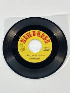 Vicki Anderson – I Can't Let You Go 45 VERY GOOD New Breed – NB-1102 - Picture 1 of 6