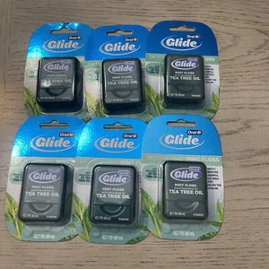 (6) Oral-B Glide entgiftendes Minzseide Teebaumöl (je 43,7 Yard) - Bild 1 von 2