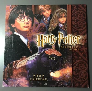 Harry Potter and the Sorcerer's Stone 2002 Calendar 7” NOS Vintage - Picture 1 of 7