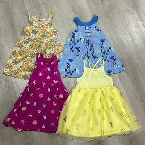 4 summer dress toddler girl bundle lot - Picture 1 of 13