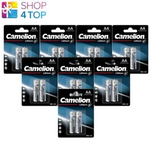 16 CAMELION AA LITHIUM BATTERIES ULTIMATE POWER FR6 L91 1.5V 2BL EXP 2032 NEW - Picture 1 of 1