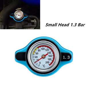 Small Head / 1.3 Bar Water Temp Meter Racing Car SUV Thermost Radiator Cap Cover