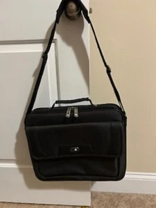 Laptop Computer Shoulder Bag Init 16W x 13H x 3D Black - Photo 1/5