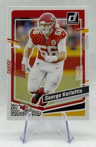 George Karlaftis 2023 Panini Donruss #143 Kansas City Chiefs - Picture 1 of 2