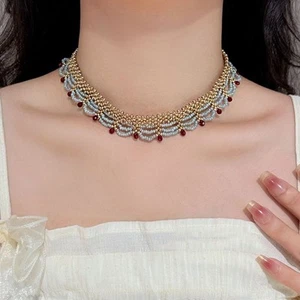 Ethnic Style Horse Face Skirt Necklace Clothing Accessories - Zdjęcie 1 z 10