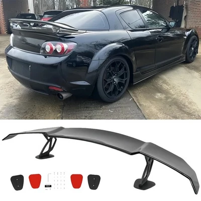 55" Glossy Black Rear Trunk Spoiler GT Style Racing Wing For Mazda RX-8 2004-11 - Image 1 of 4