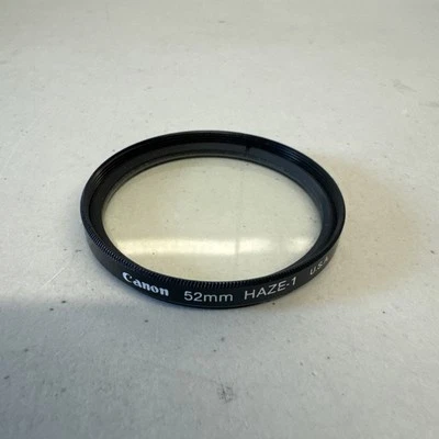 Genuine CANON 52mm HAZE-1 (UV) Camera Lens Filter  USA - Image 1 of 4