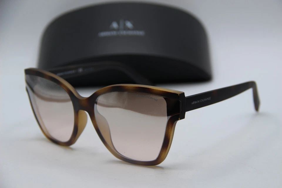 ARMANI EXCHANGE AX 4073SF 8029/8Z GAFAS AUTÉNTICAS DEGRADADAS HABANA 65-19 Foto 1 de 4