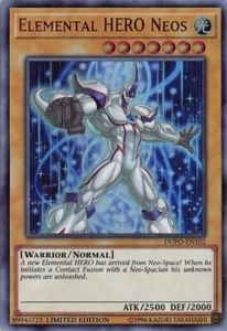 YuGiOh Duel Power Elemental HERO Neos MP Foil Ultra Rare Limited Edition #EN102 - Picture 1 of 2