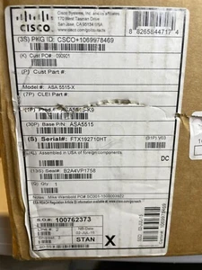 Cisco ASA 5515-X Firewall new open box - Picture 1 of 9