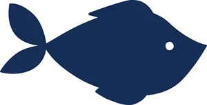 Autoaufkleber Sticker Handgezeichneter Fisch Aufkleber - Bild 1 von 1