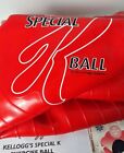 RARE Kellogg's 2003 Red Exercise Ball Instructions Stickers All Parts Included
