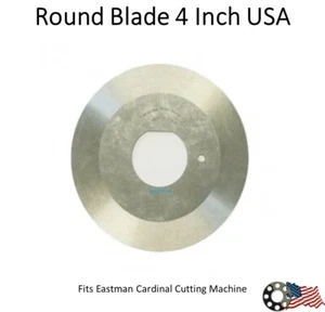 Round Blade 4" Eastman Cardinal Machine USA - Picture 1 of 1