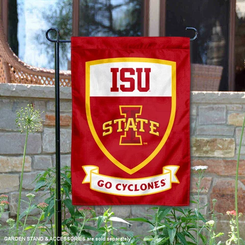Iowa State Crest Shield Garden Flag and Yard Banner Cover