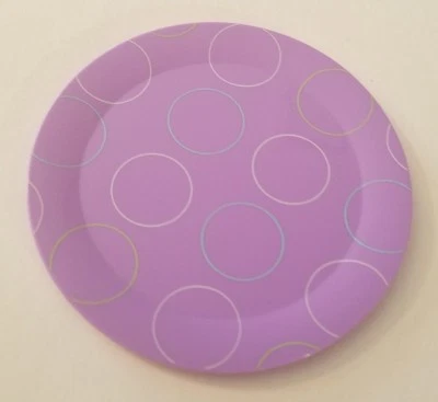 PLATO púrpura a lunares retirados American Girl de GOTY Chrissa's Party Treats Foto 1 de 3