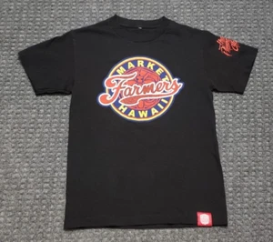 Farmers Market Hawaii Men's SMALL Black T Shirt Indiana Fever Tribute - Picture 1 of 17