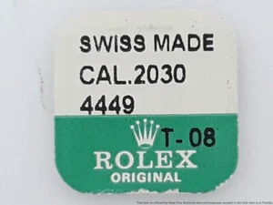Rolex 2030 #4449 Set Lever Spring New Authentic Genuine - Picture 1 of 2
