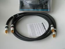 Monster Cable M Serie M1000 MKII Audio Stereo RCA Verbindungskabel 1m