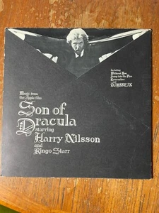 Son of Dracuia Soundtrack LP Harry Nilsson Ringo Starr 1974 Rapple Records - Picture 1 of 7