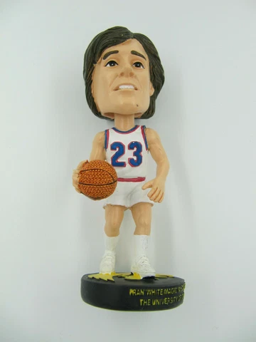 Fran McCaffery White Magic University of Iowa Hawkeyes Basketball Bobblehead Cover