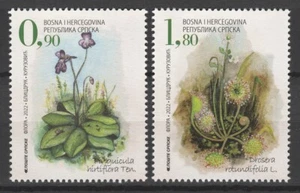 Bosnia Herzegovina Serbian 2022 Flowers 2 MNH stamps - Picture 1 of 1