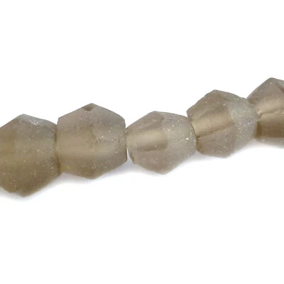 Glasperlen Nuggets Bali Indonesien rauchquarz 10-13 mm Perlen nenad-design N032 - Bild 1 von 4