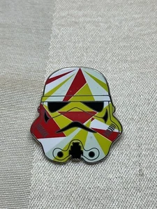 2016 Disney Mystery Pin Star Wars Stormtrooper Helmet Geometric Patterns - Picture 1 of 2