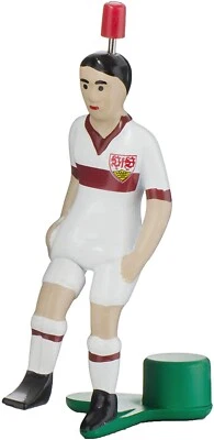 TIPP-KICK Top Kicker VfB STUTTGART Figur Spieler KLASSIK WEISS Tip Kick Spieler - Bild 1 von 4