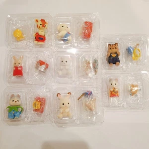 Sylvanian Families Baby Collection Baby Crafts Serie KOMPLETT Komplettset 8 Puppen - Bild 1 von 11