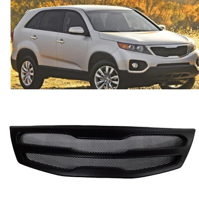 Kit de rejilla de malla de parachoques delantero para Kia Sorento R 2009-2012 2011 fibra de vidrio Foto 1 de 4