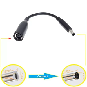Dell DC 7.4*5.0mm to 4.5*3.0mm AC Power Supply Adapter Charging Converter Cable - Picture 1 of 3
