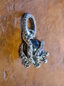 Pandora Disney the Little Mermaid Ursula Dangle Charm S925 Silver ALE - Picture 1 of 5