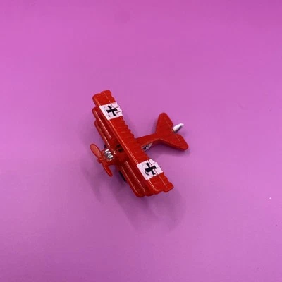 Micro Máquinas Fokker DR Hélice Primera Guerra Mundial Avión Alemán Rojo Barón Tri Foto 1 de 4