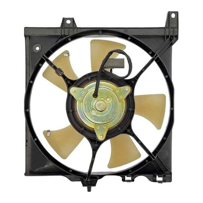 Ventilador de radiador para Nissan Sentra 1991-1994 | Plástico | Tipo de motor cepillado | Negro Foto 1 de 4