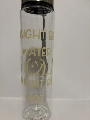 Botella de agua/tapa de acero inoxidable-podría ser diseño de agua Foto 1 de 3